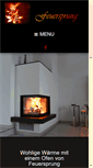 Mobile Screenshot of feuersprung.com